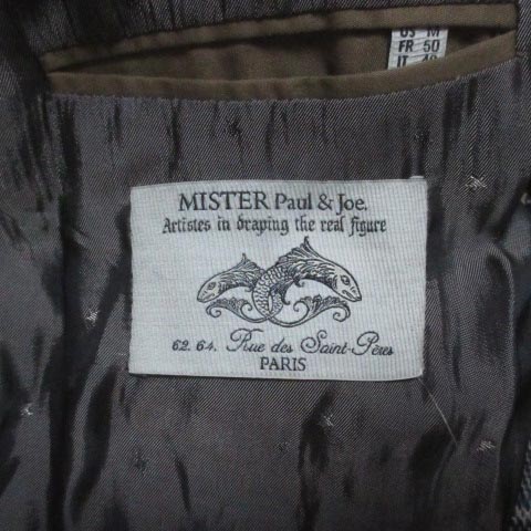 ポール ジョー Paul Joe トレンチコート ベージュ 襟チェック 日本サイズl相当 Usm Fr50 It48 コットン ベルト Rrr X メンズ 098 ベクトルパーク