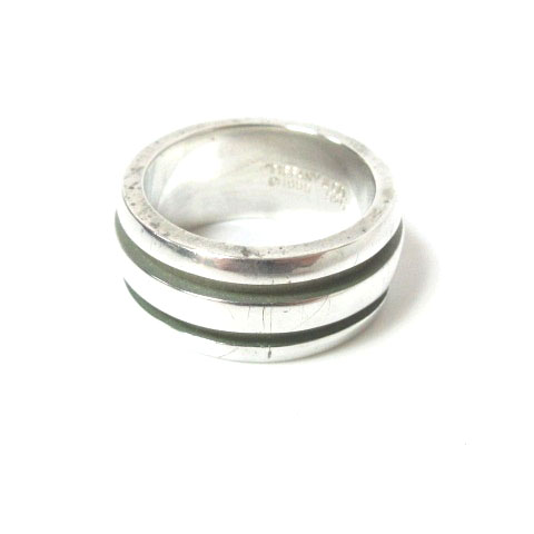 ティファニー TIFFANY & CO. アトラス グルーブドダブルライン リング  