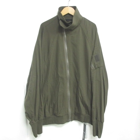 未使用品 ユリウス Julius 18fw Covered Neck Ma 1 カバードネック フライトジャケット ミリタリー カーキ 系 2 637blm2 15 メンズ 098 ベクトルパーク