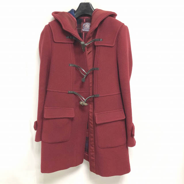 ジェイプレス J Press ウール ダッフルコート 赤 レッド 9 1211 レディース 098 ベクトルパーク