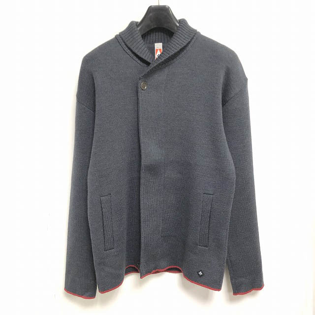 クリストフルメール Christophe Lemaire 初期タグ フランス製 ヴィンテージ ジップアップ カーディガン ウール ショールカラー グレー 1 1215 メンズ 098 ベクトルパーク クリストフルメール Christophe Lemaire 初期タグ フランス製 ヴィンテージ ジップアップ カーディガン ウール ショールカラー グレー 1 1215 メンズ 098 ベクトルパーク