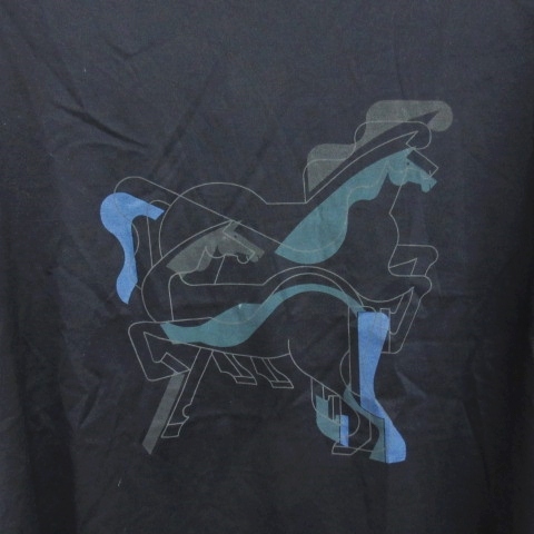 エルメス HERMES Tシャツ ブラジリアンホース 半袖 プリント 馬 ホース 