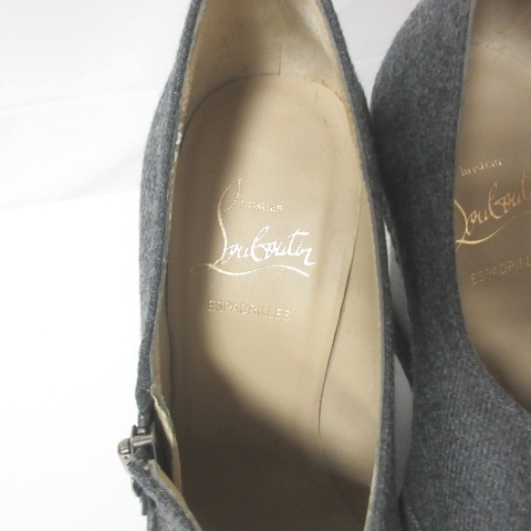 クリスチャンルブタン Christian louboutin エスパドリーユ オープン 