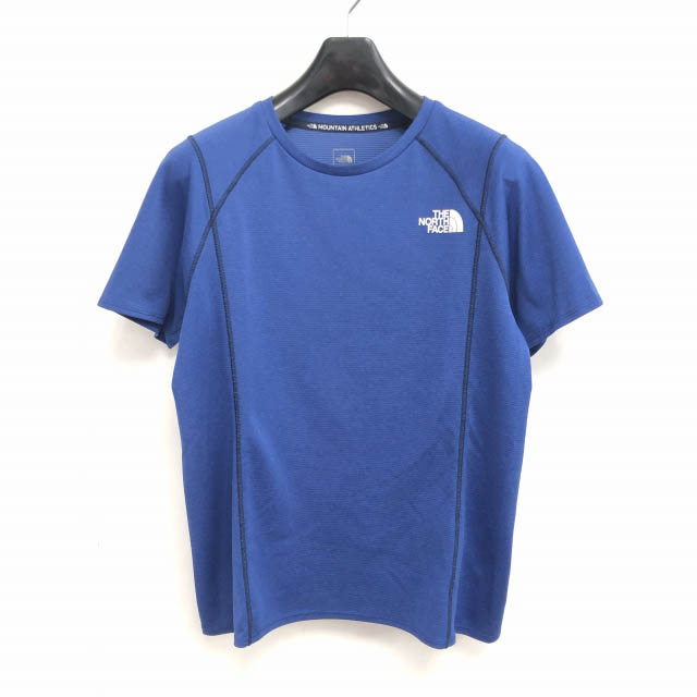 新品　THE NORTH FACE 長袖カットソー ブルー THE NORTH FACE 「THE FACE」 長袖Tシャツ SMALL ブルー メンズ