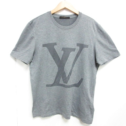 ルイヴィトン LOUIS VUITTON RM141Q H5IY03JC7 美品 シルク混 Tシャツ 