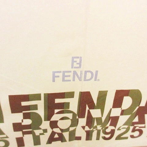 フェンディ 折りたたみ傘 アンブレラ ロゴ 0608 未使用品 FENDI フェンディ 折りたたみ傘 ズッカ柄