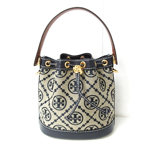 トリーバーチ TORY BURCH 21SS 美品 モノグラム ジャカード ミニ 