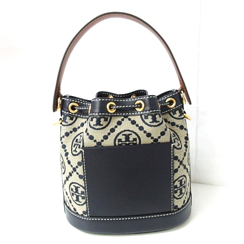 トリーバーチ バッグ TORY BURCH キャンバス スモールバケットバッグ TORY BURCH トリーバーチ バッグ ぺブルレザー スモール