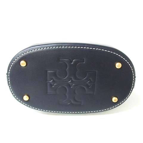Tory Burch ミニバケットバッグ ネイビー 美品 トリーバーチ TORY 