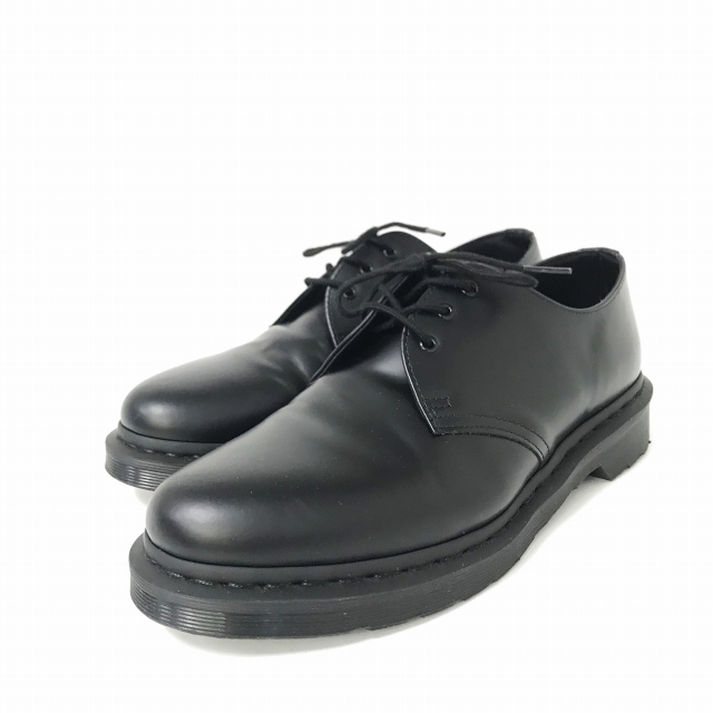 ドクターマーチン DR.MARTENS 美品 1461MONO 3ホールシューズ レーザー 
