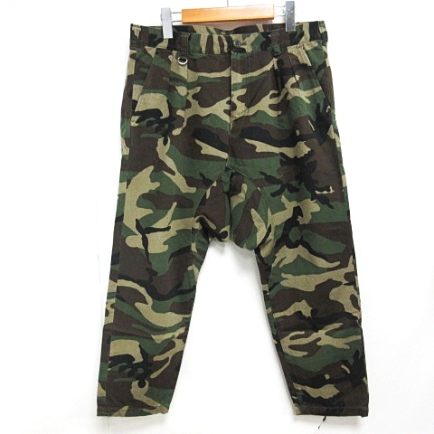 SOPHNET DAMAGE PANTS CAMOFLAGE SOPHNET DAMAGE PANTS CAMOFLAGE