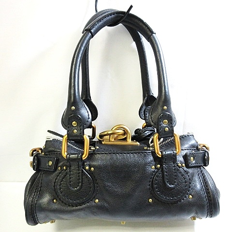 クロエ CHLOE パディントン ミニ ハンドバッグ ボストンバッグ 