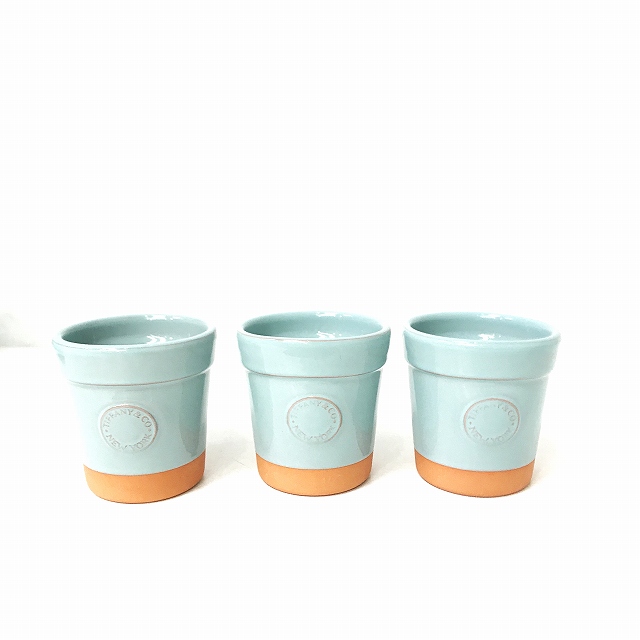 未使用品 ティファニー TIFFANY & CO. フラワーポット テラコッタ  