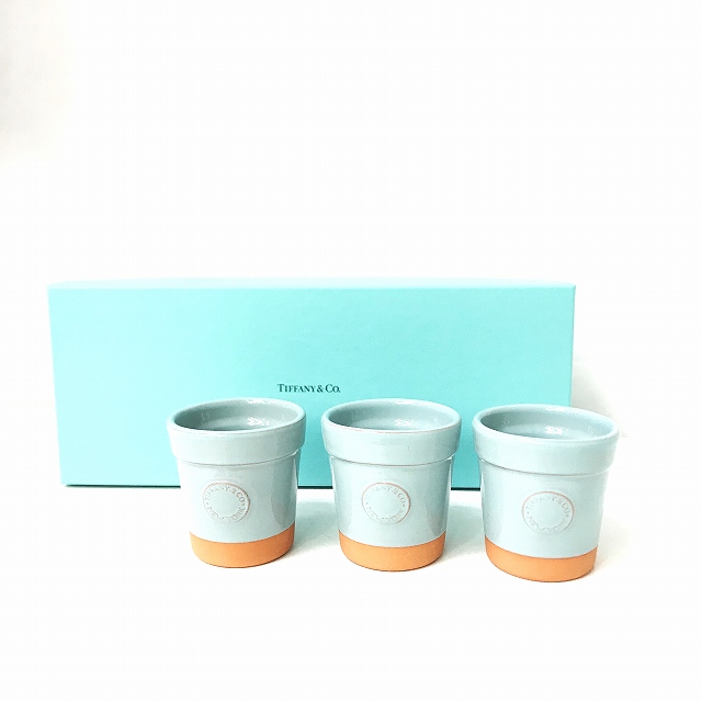 未使用品 ティファニー TIFFANY & CO. フラワーポット テラコッタ 