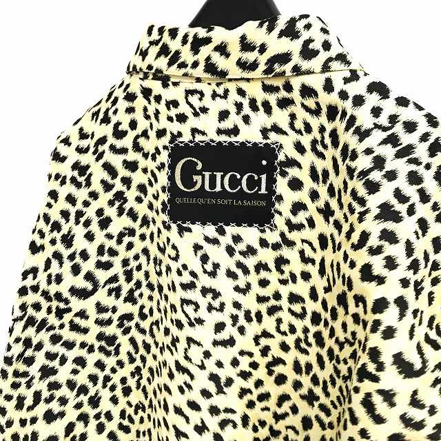 グッチ GUCCI 国内正規 美品 2020-21AW レオパード柄 ヒョウ柄 