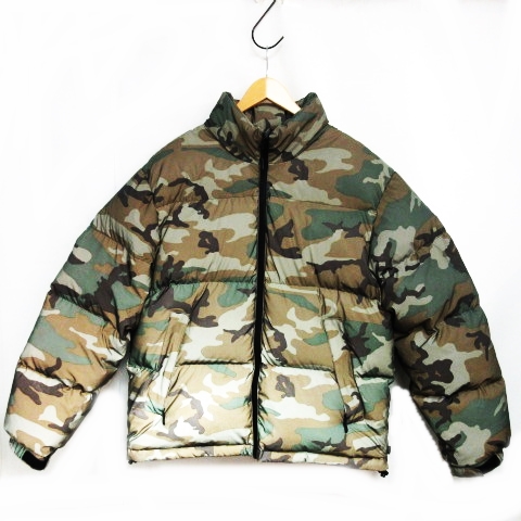 シュプリーム SUPREME Reflective Camo Down Jacket 18AW 半タグ付 