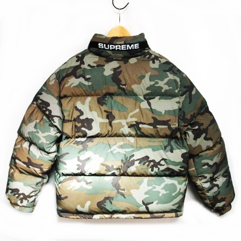 シュプリーム SUPREME Reflective Camo Down Jacket 18AW 半タグ付 