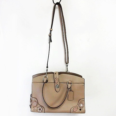 コーチ COACH 美品 12030 マーサー サッチェル 30 ウィズ ペインテッド 