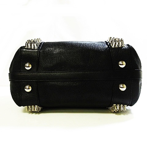 【美品】Christian Louboutin ボストンバッグ　スタッズ Christian Louboutin】クリスチャンルブタン『スタッズ ボストンバッグ