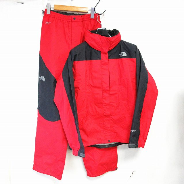 ザノースフェイス THE NORTH FACE 美品 レインテックスプラズマ上下  