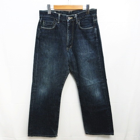 ポールスミスジーンズ Paul Smith Jeans ワイド デニム ジーパン ジーンズ 太め ストレートパンツ インディゴ サイズ表記なし 約m 16 Ibo16 メンズ 098 ベクトルパーク