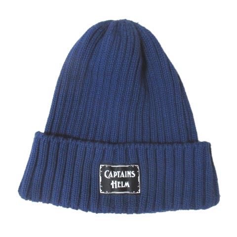 キャプテンズヘルム Captains Helm ニットキャップ 帽子 メンズ ニット帽 青 ブルー X メンズ 098 ベクトルパーク