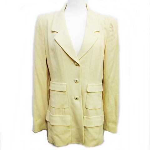 シャネル CHANEL 95P PO4548 3B テーラード ジャケット ココマーク 