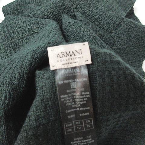 未使用品 アルマーニ コレツィオーニ ARMANI COLLEZIONI イタリア製 