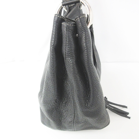 フルラ FURLA 美品 イタリア製 ワンショルダーバッグ シボレザー 本革