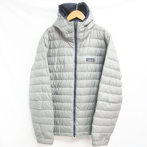 パタゴニア Patagonia ダウン セーター フーディ ダウンジャケット ダウンコート アウトドアウエア グレー 灰 M 0424 Ibo22 メンズ 098 ベクトルパーク