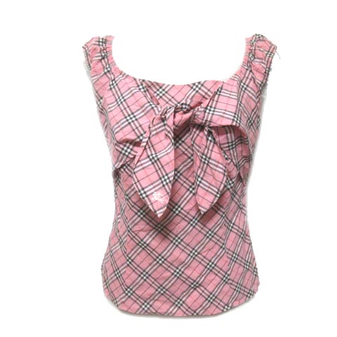 バーバリーブルーレーベル BURBERRY BLUE LABEL ノースリーブシャツ 