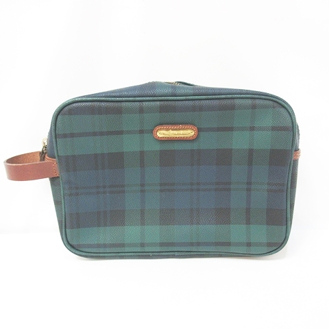 ラルフローレン ハンドバッグ チェック 美品 Polo Ralph Lauren/ポロ