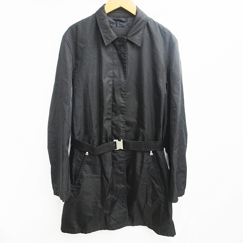 プラダ PRADA C-TK8925 ヴィンテージ ベルテッドステンカラーコート 