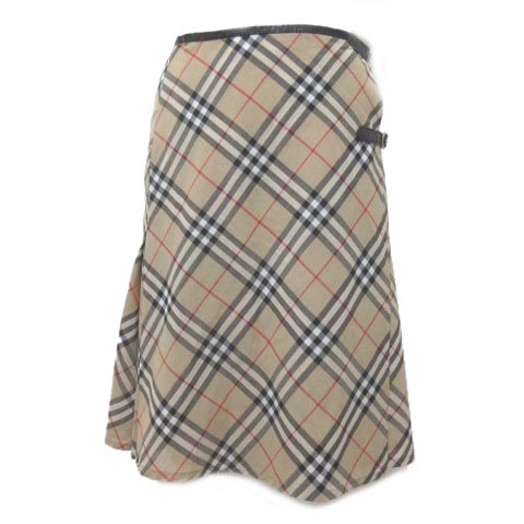BURBERRY BLUE LABEL ラップスカート【36】 ノバチェック BURBERRY BLUE LABEL ラップスカート【36】 ノバチェック