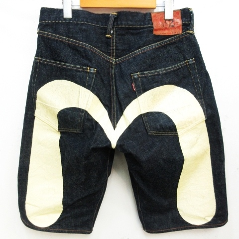 エヴィス EVISU ハーフパンツ 大黒 34（エヴィス EVISU LOT2001 日本製 