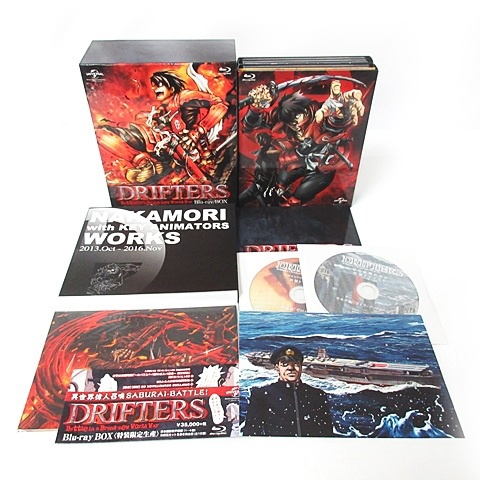 DRIFTERS Blu-ray BOX 特装限定生産版 ドリフターズ ブルーレイ 0625 