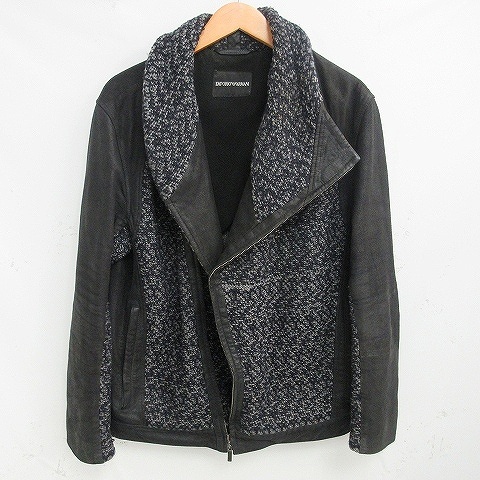 エンポリオアルマーニ EMPORIO ARMANI ニットジャケット ブルゾン 