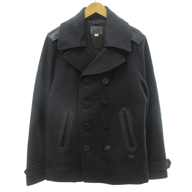 ディーゼル DIESEL 美品 Pコート ピーコート ジャケット メルトン  