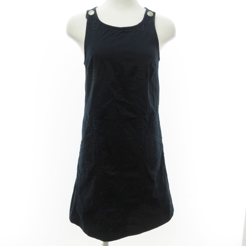 フェンディ FENDI JEANS 美品 ヴィンテージ ワンピース ズッカ柄  