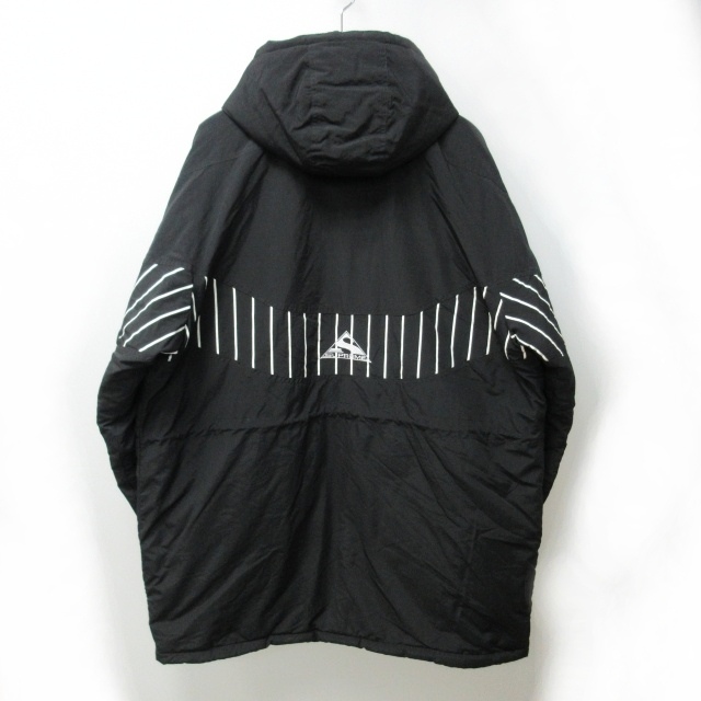 Pinstripe Panel Sports Parka black L