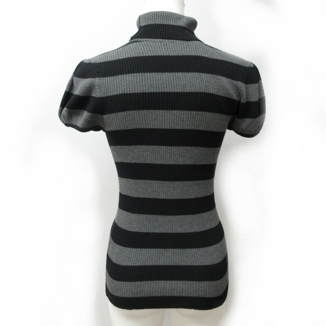 バーバリーブルーレーベル BURBERRY BLUE LABEL 美品 リブニット 