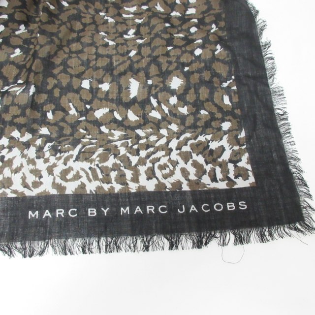 MARC BY MARC JACOBS マークジェイコブス ストール ヒョウ柄 マークバイマークジェイコブス】ストール ショール 花柄 ヒョウ