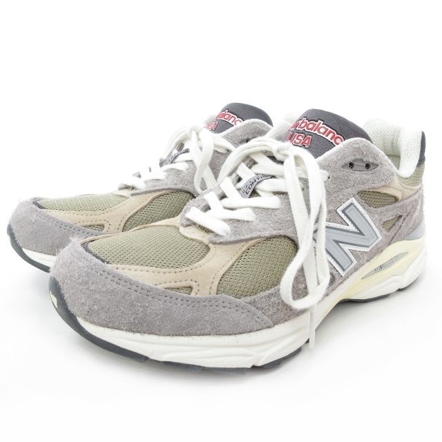 ニューバランス NEW BALANCE M990TG3 990V3 美品 スニーカー シューズ 