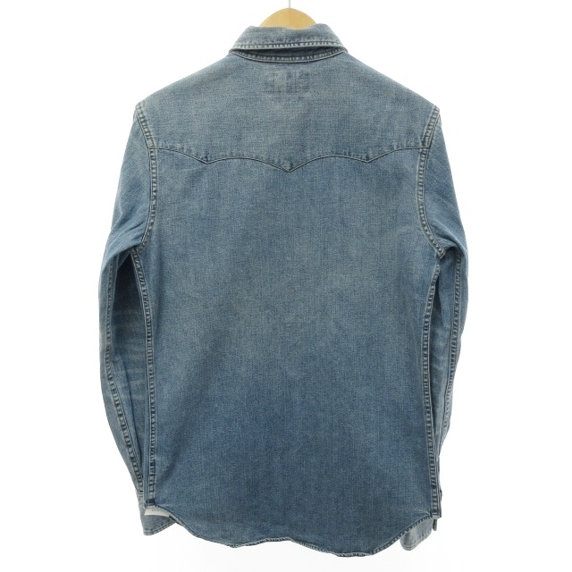 ダブルアールエル RRL ラルフローレン 美品 デニム ウエスタンシャツ 