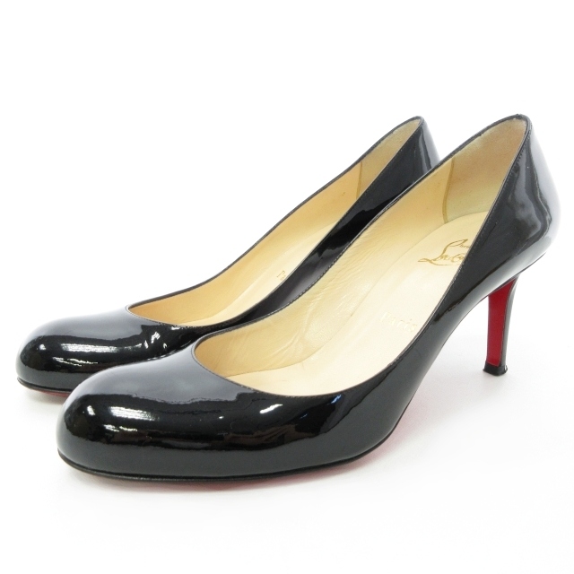 クリスチャンルブタン Christian louboutin 美品 SIMPLE PUMP エナメル 