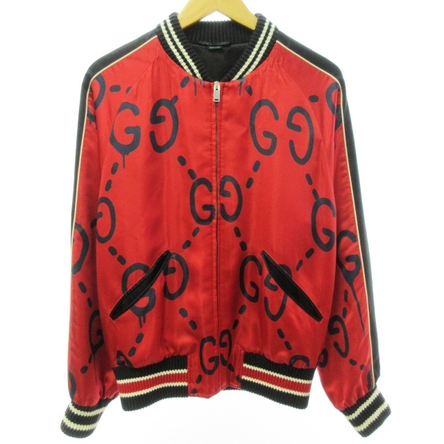 グッチ GUCCI 17SS GHOST BOMBER ゴースト ボンバージャケット 