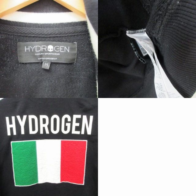 ハイドロゲン HYDROGEN スウェットジャケット ジップアップ ブルゾン 