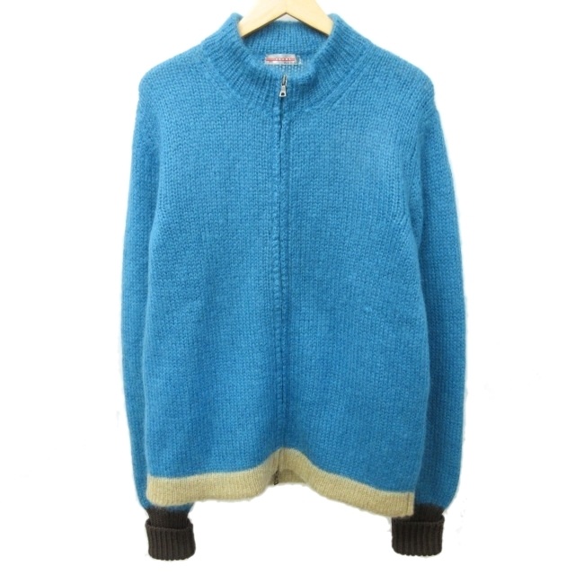 プラダスポーツ PRADA SPORT カーディガン ニットジャケット モヘヤ 