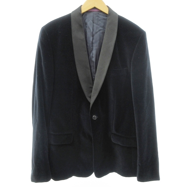 ポールスミス PAUL SMITH PS 美品 ベルベット テーラードジャケット 