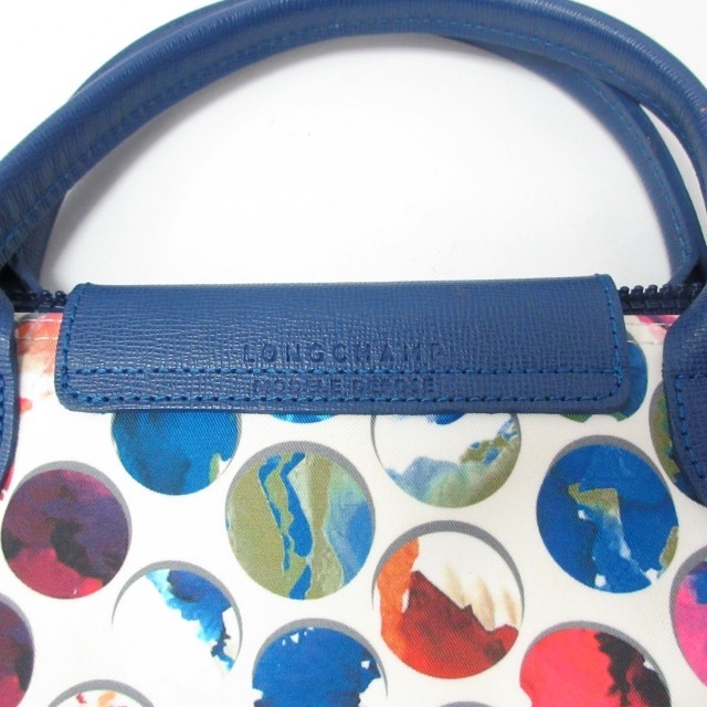 LONGCHAMP ドット柄 ハンドバッグ／2way